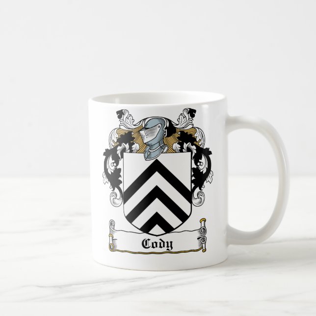 Mug Crête de famille de Cody (Droite)