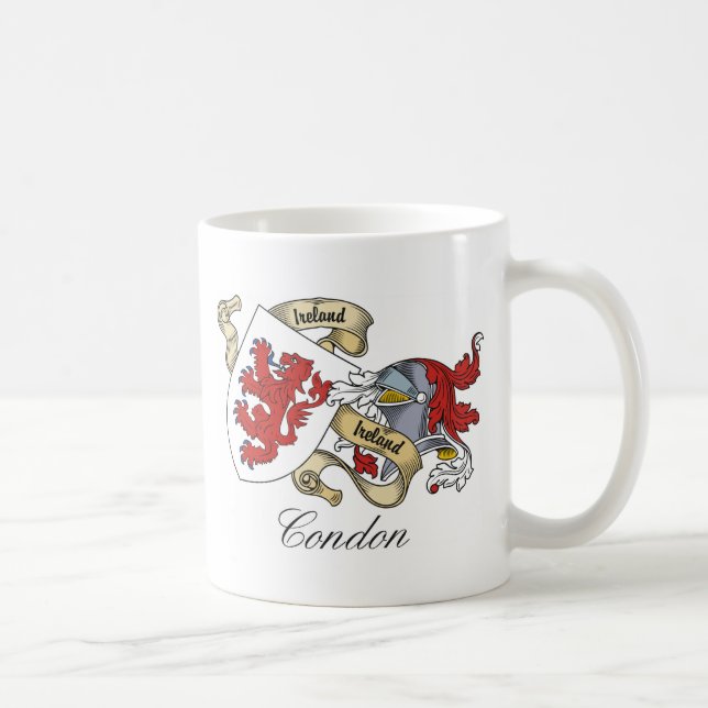 Mug Crête de famille de Condon (Droite)
