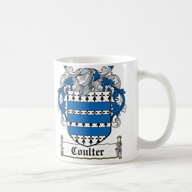Mug Crête de famille de coutre (Droite)