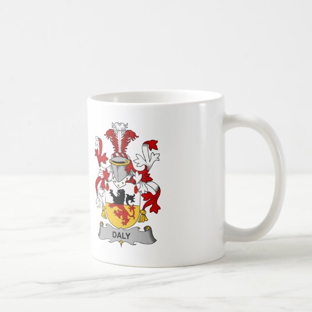 Mug Crête de famille de Daly (Droite)