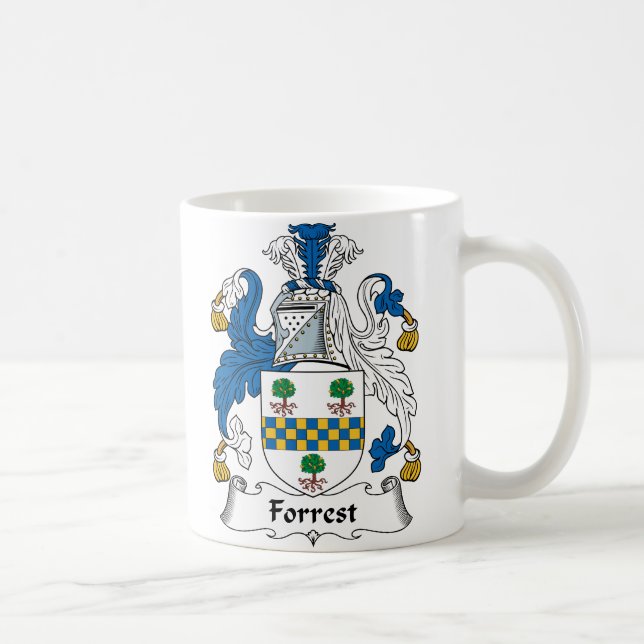 Mug Crête de famille de Forrest (Droite)