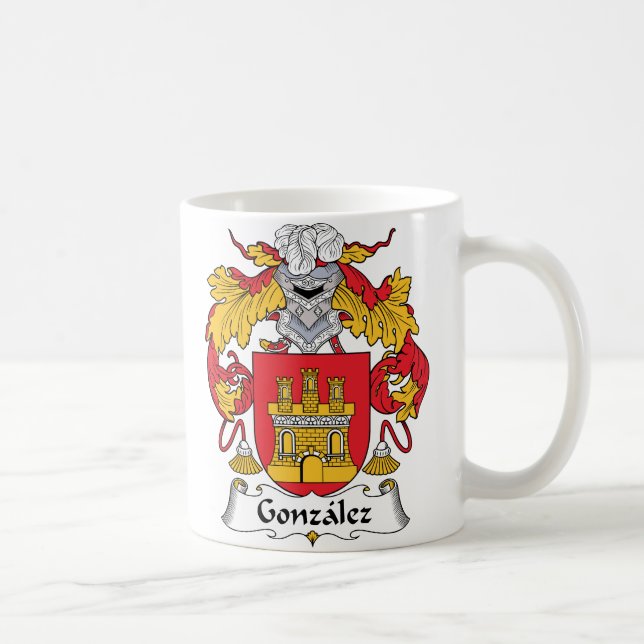 Mug Crête de famille de Gonzalez (Droite)