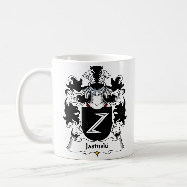 Mug Crête de famille de Jasinski (Gauche)