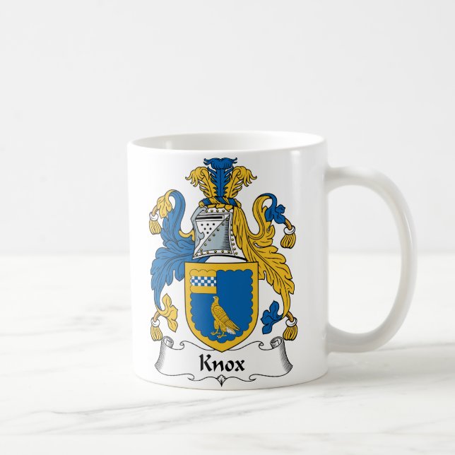 Mug Crête de famille de Knox (Droite)