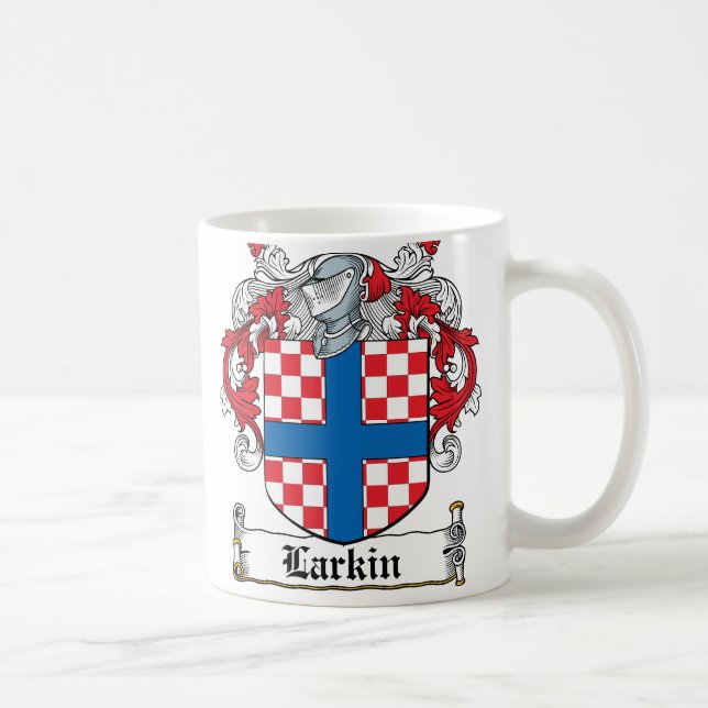 Mug Crête de famille de Larkin (Droite)