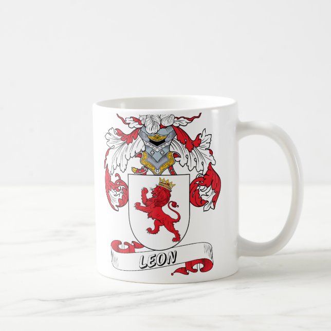 Mug Crête de famille de Léon (Droite)