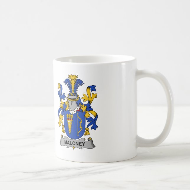 Mug Crête de famille de Maloney (Droite)