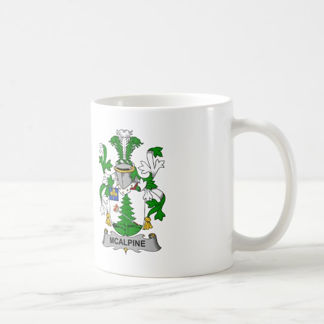 Mug Crête de famille de McAlpine (Droite)
