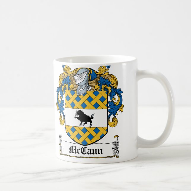 Mug Crête de famille de McCann (Droite)