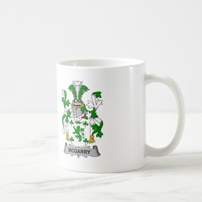 Mug Crête de famille de McGarry (Droite)