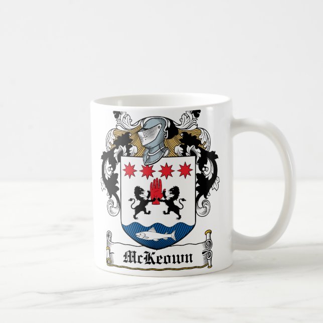 Mug Crête de famille de McKeown (Droite)