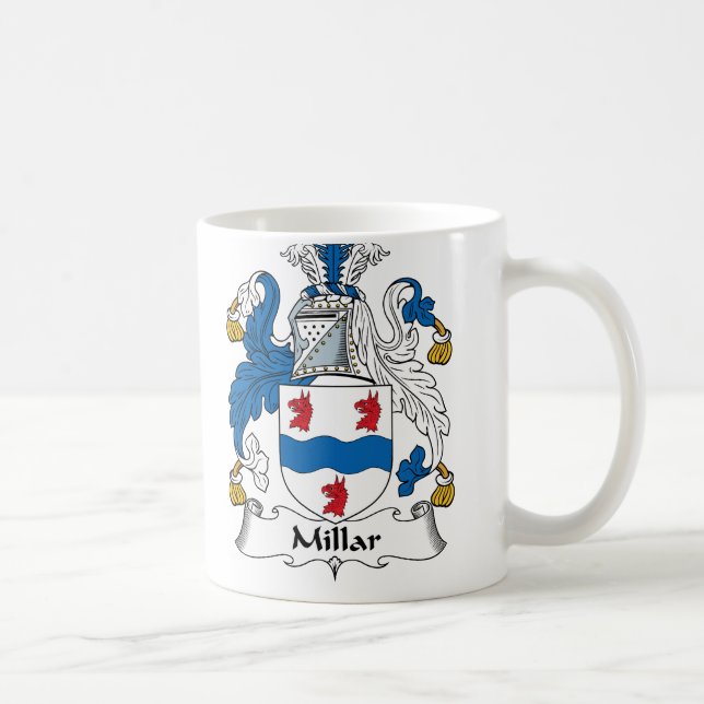 Mug Crête de famille de Millar (Droite)