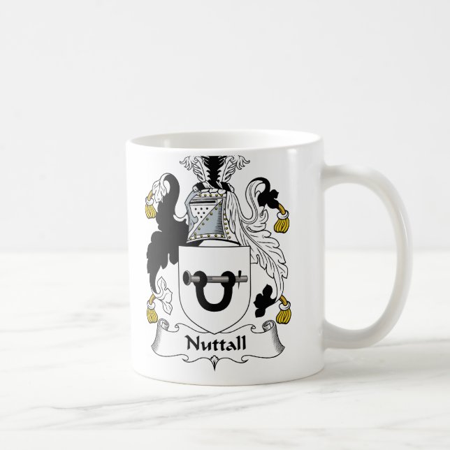 Mug Crête de famille de Nuttall (Droite)