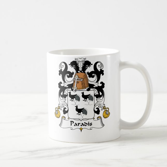 Mug Crête de famille de Paradis (Droite)