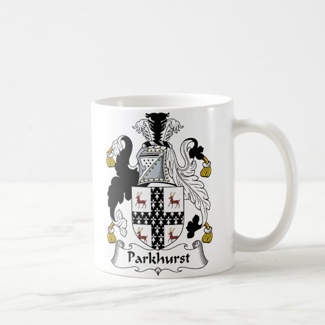 Mug Crête de famille de Parkhurst (Droite)