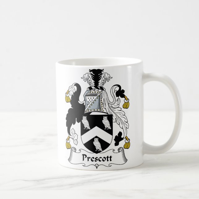 Mug Crête de famille de Prescott (Droite)