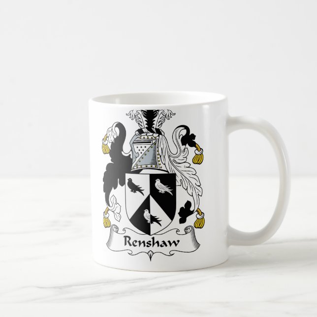 Mug Crête de famille de Renshaw (Droite)