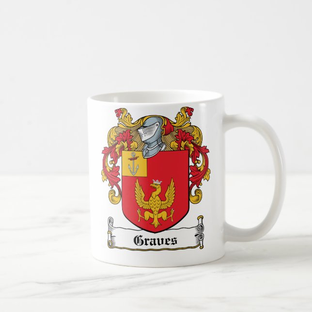 Mug Crête de famille de tombes (Droite)