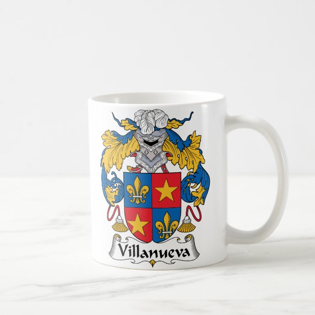 Mug Crête de famille de Villanueva (Droite)