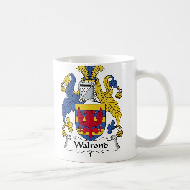 Mug Crête de famille de Walrond (Droite)
