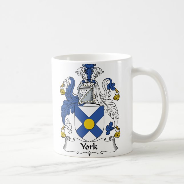 Mug Crête de famille de York (Droite)
