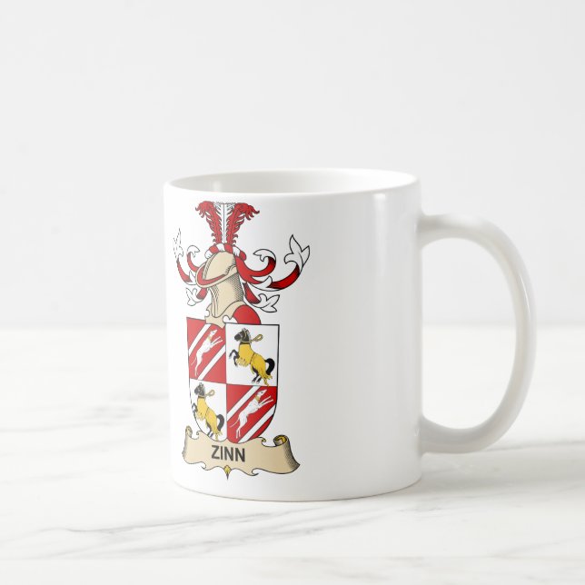 Mug Crête de famille de Zinn (Droite)