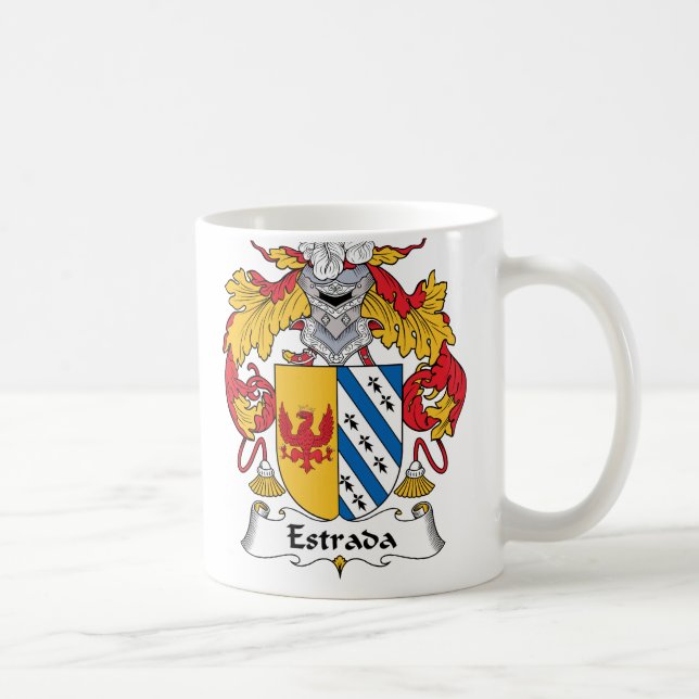 Mug Crête de famille d'Estrada (Droite)