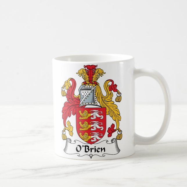 Mug Crête de famille d'O'Brien (Droite)