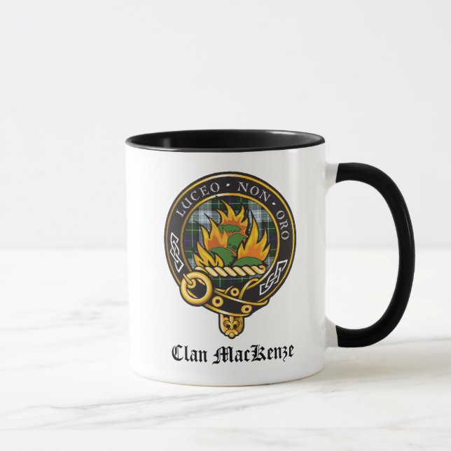 Mug Crête du Mackenzie de clan (Droite)
