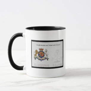 Mug Crête du roi du Royaume-Uni de grand B