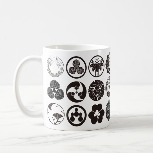 Mug [Crêtes de famille] Plantes et légumes (Gauche)
