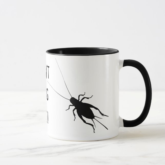 Mug Cricket noir (Droite)