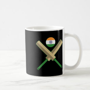 Mug Cricket T Cricket Ll Drapeau Indien Inde Cricket