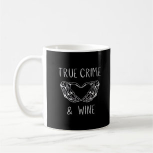 Mug Crime Et Vin Squelette Mains