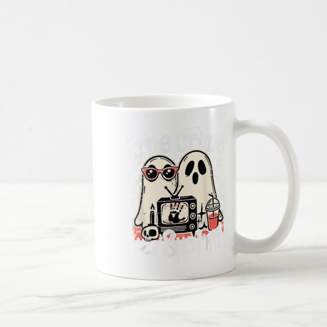Mug Crime Véritable Et Détente Drôle Halloween, Fantôm (Droite)