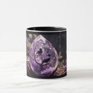 Mug Cristal Améthyste - Crows Blackbird Ravens