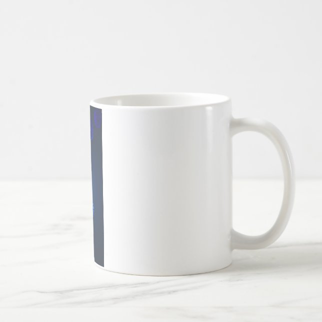 Mug Cristal bleu design irlandais (Droite)