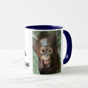 Mug Cristal de bébé orangoutan