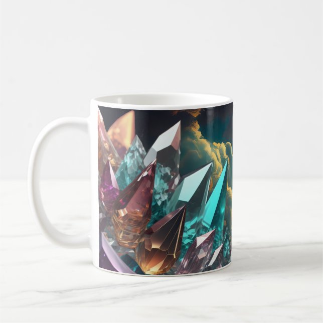 Mug Cristal d'énergie minérale (Gauche)