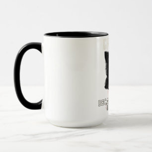 Mug crochet Because Murder is