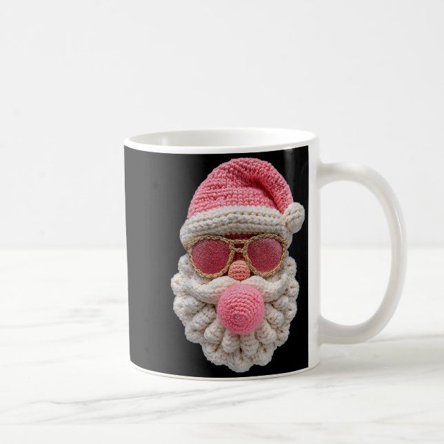 Mug Crochet Santa Blowing Bubble Gum Christmas Girly K (Droite)