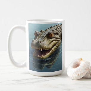 Mug Crocodile de fleur aux yeux percés Faune