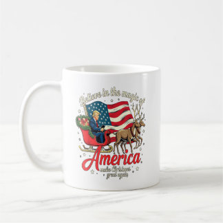 Mug Croire à la magie de l'Amérique faire Noël Gre