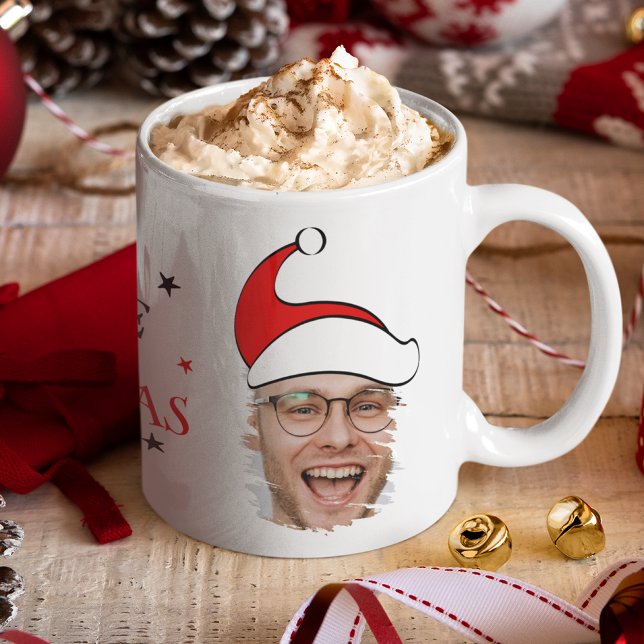 Mug Croire À La Magie De Noël | Père Noël Photo (Créateur téléchargé)