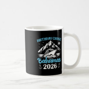 Mug Croisière d'anniversaire Byhamas 2026 Croisière fa