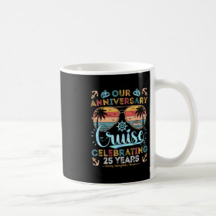 Mug Croisière d'anniversaire de 25 ans et 25 ans de vo