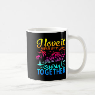 Mug Croisière en famille 2026 J'adore quand on croise 
