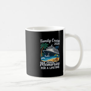 Mug Croisière familiale 2025 Faire des souvenirs pour 