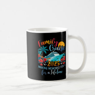 Mug Croisière Famille 2025 Faire des souvenirs Famille
