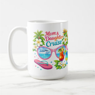 Mug Croisière tropicale mère fille pour des vacances